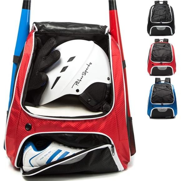 Baseball Bag - Baseball Backpack for Youth and Adults, Softball Bat Bag - Picture 1 of 7